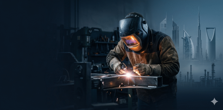TIG welder salary in Middle East 2026